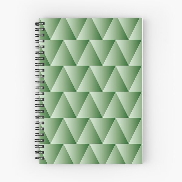 Item preview, Abstract geometric pattern with green gradient triangles designed and sold by Martapp.