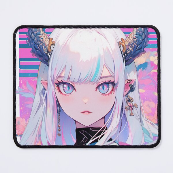 Item preview, Adorable Anime Demon Girl designed and sold by iWallGlow.