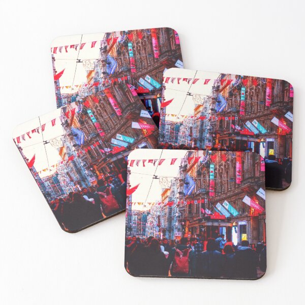 Item preview, Istanbul Streets in Motion – Taksim at Dusk designed and sold by Faruk Kalkan Travel Gallery.