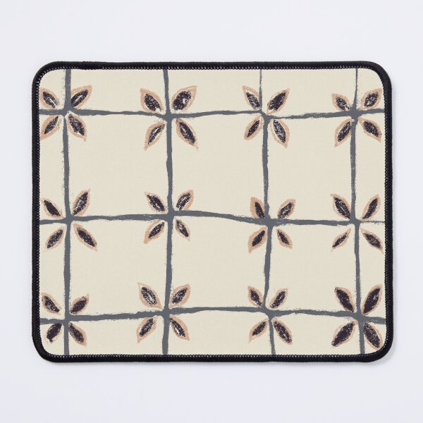 Item preview, Mini Petal Grid in Navy and Taupe Large scale designed and sold by artievarudzite.