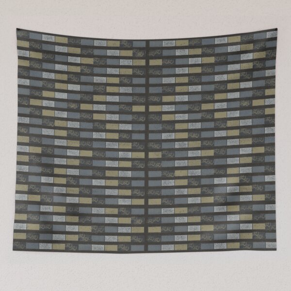 Item preview, Mosaic design with gray and green tones designed and sold by Martapp.