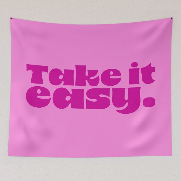Item preview, Take It Easy - Fuchsia designed and sold by sillyjess.