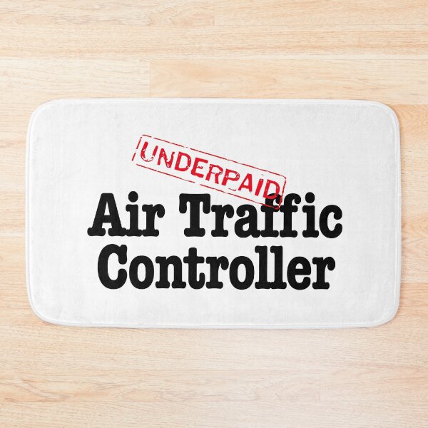 Item preview, Underpaid Air Traffic Controller- black text designed and sold by AdventuresOy.