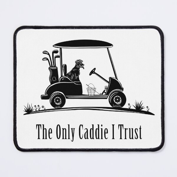 Artikelvorschau, Der einzige Caddy, dem ich vertraue Golden Retriever im Golfwagen entworfen und verkauft von daphsam.
