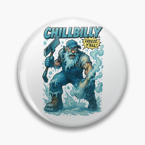 Item preview, Chillbilly – Redneck Ice Villain T Shirt designed and sold by Fandom Threads.