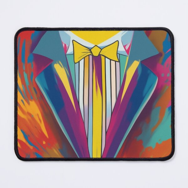 Item preview, Rainbow Tuxedo with Yellow Bow Tie designed and sold by AlinaSCorner.