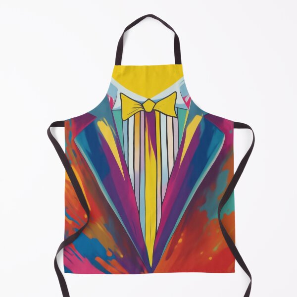 Item preview, Rainbow Tuxedo with Yellow Bow Tie designed and sold by AlinaSCorner.