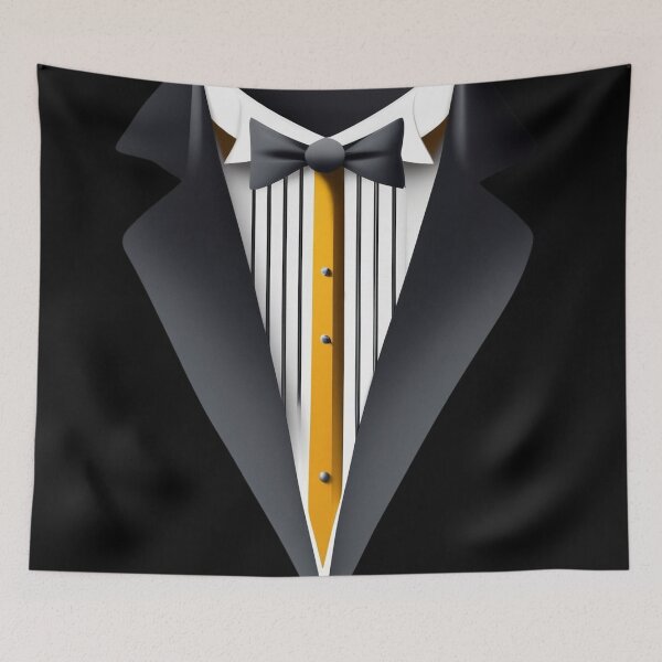 Item preview, Black Tuxedo with a touch of Yellow designed and sold by AlinaSCorner.