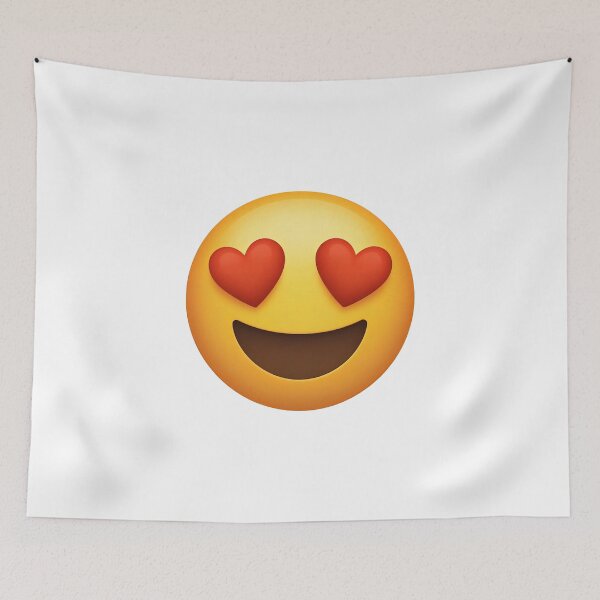 Item preview, Heart Eyes Emoji Icon for Love Reactions designed and sold by Amr Siam.