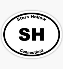 Stars Hollow - Euro Style Car Sticker Sticker