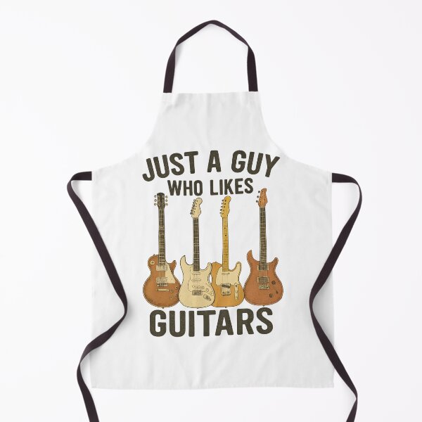 Item preview, Just A Guy Who Likes Guitars Design, Guitar Lover Art, Musician Gift designed and sold by fenrirwulf68.