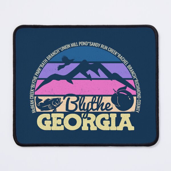 Item preview, Blythe Georgia Sunset Retro Vintage Local Pride Logo designed and sold by CRHPOD20.