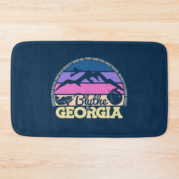 Item preview, Blythe Georgia Sunset Retro Vintage Local Pride Logo designed and sold by CRHPOD20.