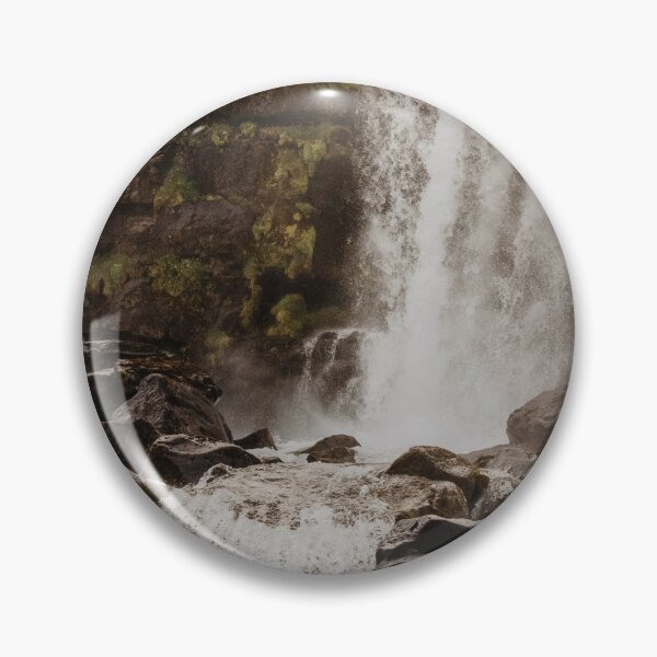 Item preview, close up of Öxarárfoss designed and sold by LindsayVTravels.