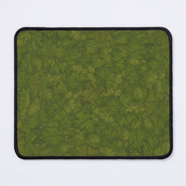 Item preview, Chaotic pattern of greenish maple leaves designed and sold by Cherevan.