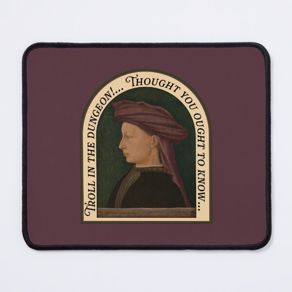Item preview, Troll In the Dungeon - Professor Quirrell - Art History  designed and sold by Chalene Warner.