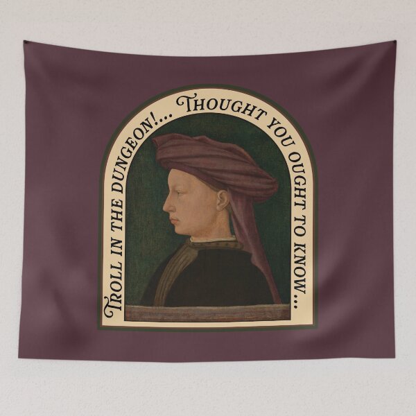 Item preview, Troll In the Dungeon - Professor Quirrell - Art History  designed and sold by Chalene Warner.