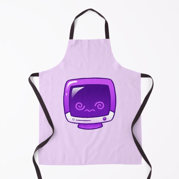 Item preview, Kawaii Purple Glossy Monitor designed and sold by kittybox.
