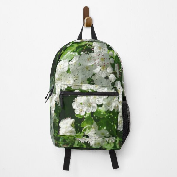Item preview, White hawthorn blossom flowers designed and sold by esvb.