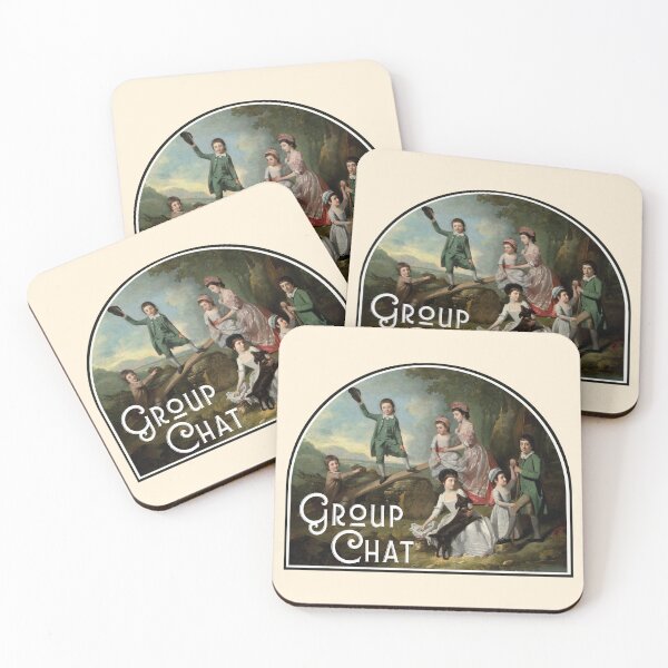 Item preview, Group Chat - Art History - Painting - Classical designed and sold by Chalene Warner.