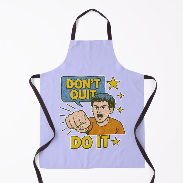 Item preview, Don't Quit Do It - Retro Motivation designed and sold by zzz888.