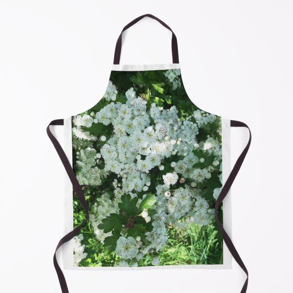 Item preview, White May Hawthorn blossom flowers designed and sold by esvb.