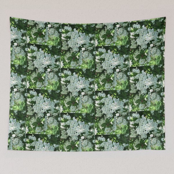 Item preview, White May Hawthorn blossom flowers designed and sold by esvb.