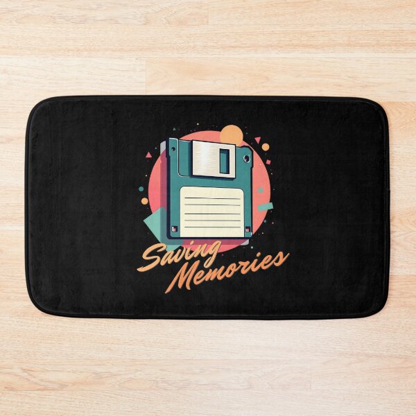 Item preview, "Saving Memories" - Retro Floppy Disk Vibes designed and sold by RisenAgain - Quantum BrainGlitch | Designs.
