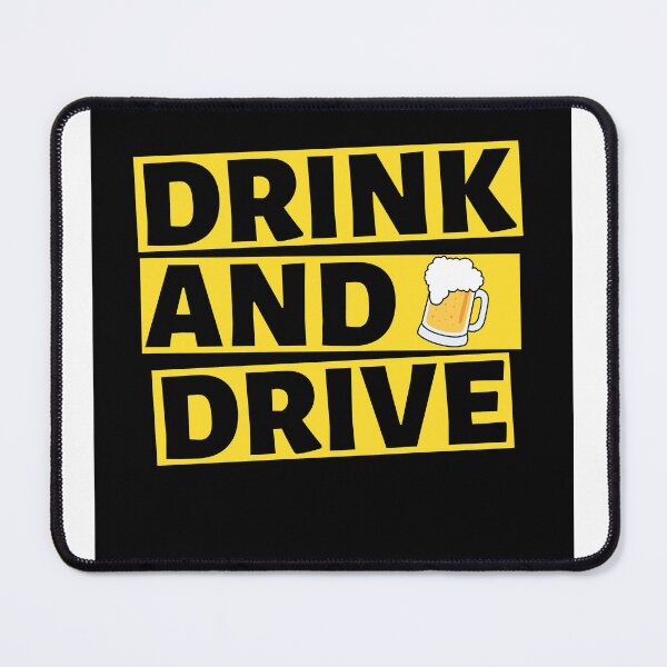 Item preview, Funny 'Drink and Drive' Humor – Quirky Gift for Drivers designed and sold by StickerStudioHQ.