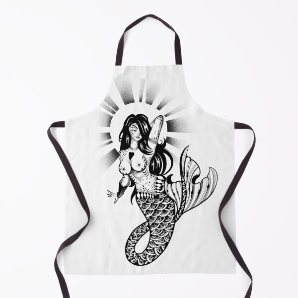 Item preview, Art Nouveau style mermaid designed and sold by 7Delamancha.