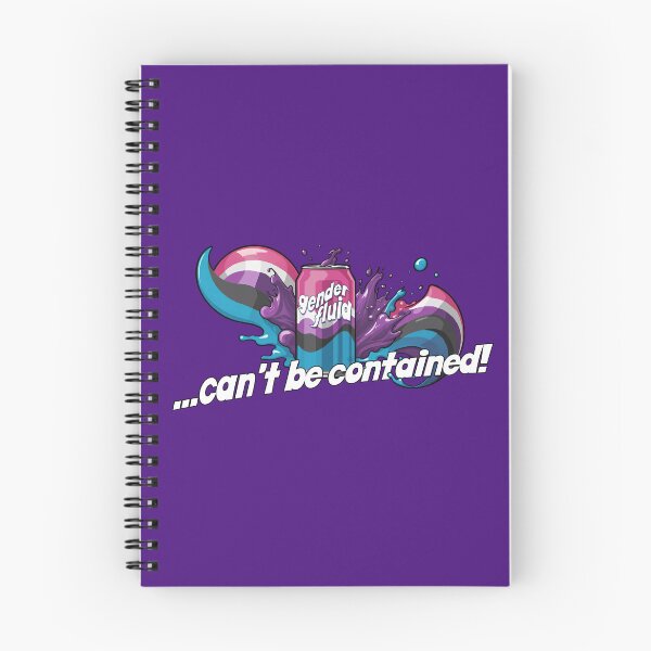 Item preview, Gender Fluid ...can't be contained! designed and sold by Global Rainbow Engineers.