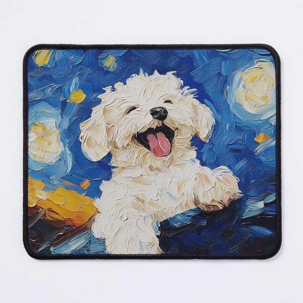Item preview, Maltipoo | Post-impressionist painting style designed and sold by ComicsFactory.