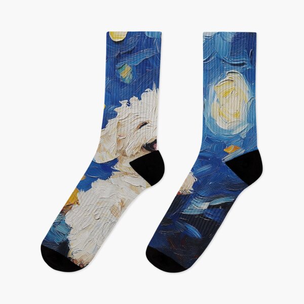 Item preview, Maltipoo | Post-impressionist painting style designed and sold by ComicsFactory.