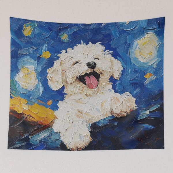 Item preview, Maltipoo | Post-impressionist painting style designed and sold by ComicsFactory.