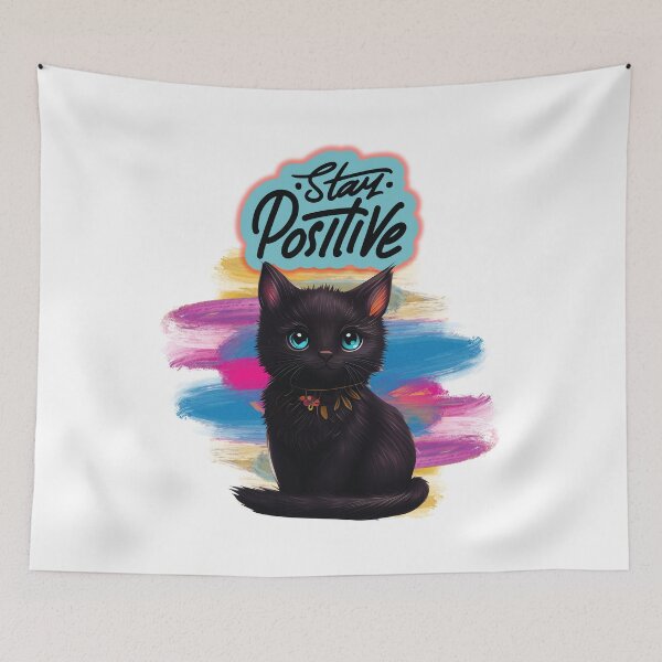 Item preview, positive purrs designed and sold by BUTTERFLYAU.