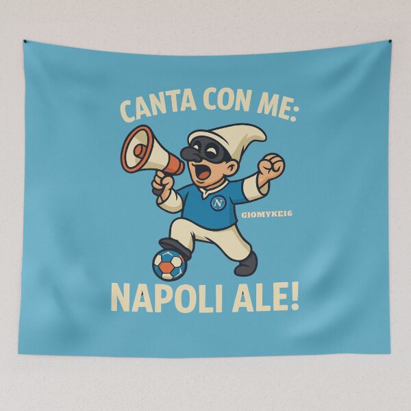 Item preview, Pulcinella canta per Napoli – Orgoglio partenopeo designed and sold by Giomyke16.