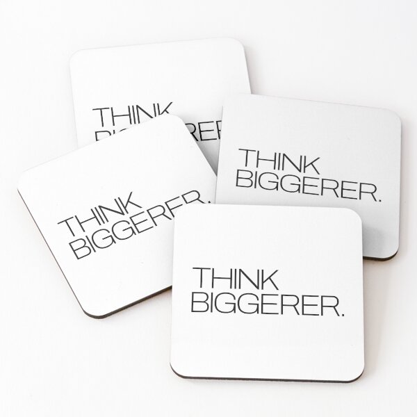 Item preview, THINK BIGGERER designed and sold by oddwonders.