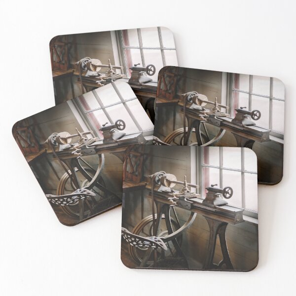 Item preview, Machinist - Lathe - Pedal lathe designed and sold by Mike Savad Photography.