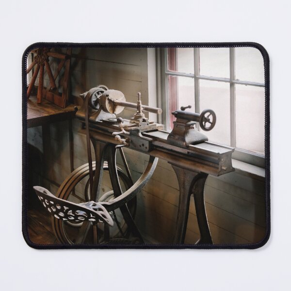 Item preview, Machinist - Lathe - Pedal lathe designed and sold by Mike Savad Photography.