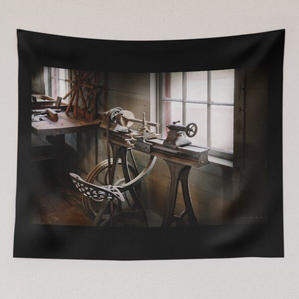 Item preview, Machinist - Lathe - Pedal lathe designed and sold by Mike Savad Photography.