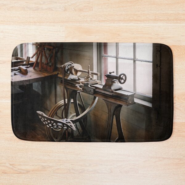 Item preview, Machinist - Lathe - Pedal lathe designed and sold by Mike Savad Photography.