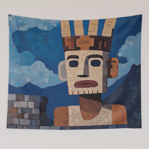 Item preview, Mama Quilla | Post-impressionist painting style designed and sold by ComicsFactory.