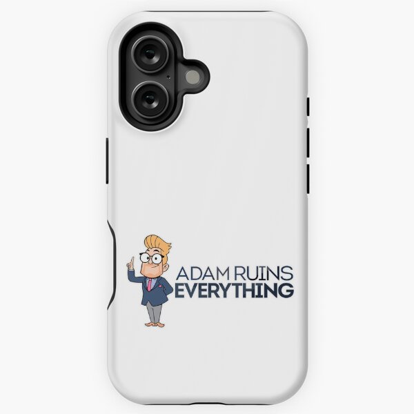 Vista previa del artículo con la obra «Diseño de caricatura divertida de Adam arruina todo: meme, humor, cultura pop, arte de bolsillo para fans de Adam Conover», diseñado y vendido por StickerAndLove.