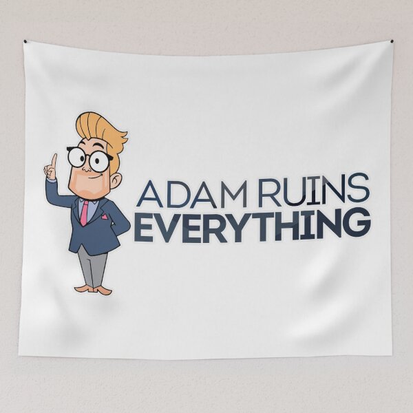 Item preview, Adam Ruins Everything Funny Cartoon Design – Meme Pop Culture Humor Pocket Style Art for Fans of Adam Conover designed and sold by StickerAndLove.