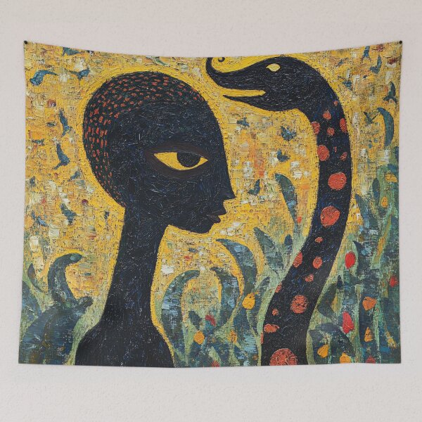 Item preview, Mami Wata | Post-impressionist painting style designed and sold by ComicsFactory.