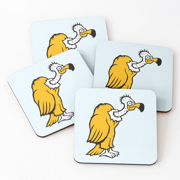 Item preview, Vulture scavenger bird funny vultures fun cartoon designed and sold by shirt-o-mat.