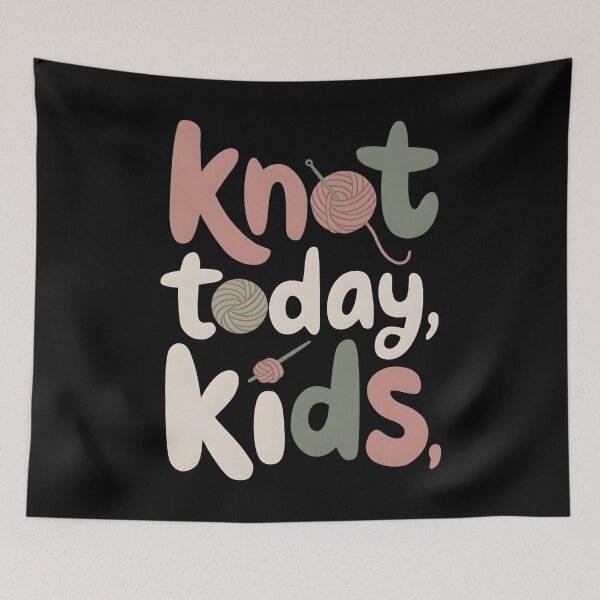 Item preview, Knot Today, Kids Crochet Mom designed and sold by DomTeesHaven.