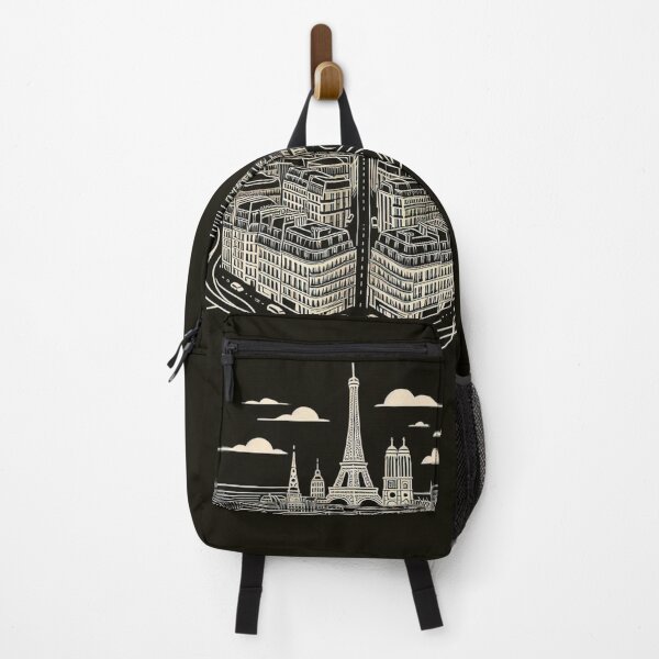 Item preview, Paris City Vector Art – Stylish AI Design of Urban Atmosphere for Travel Lovers, Fashion, Decor & Accessories designed and sold by knalpot-design.