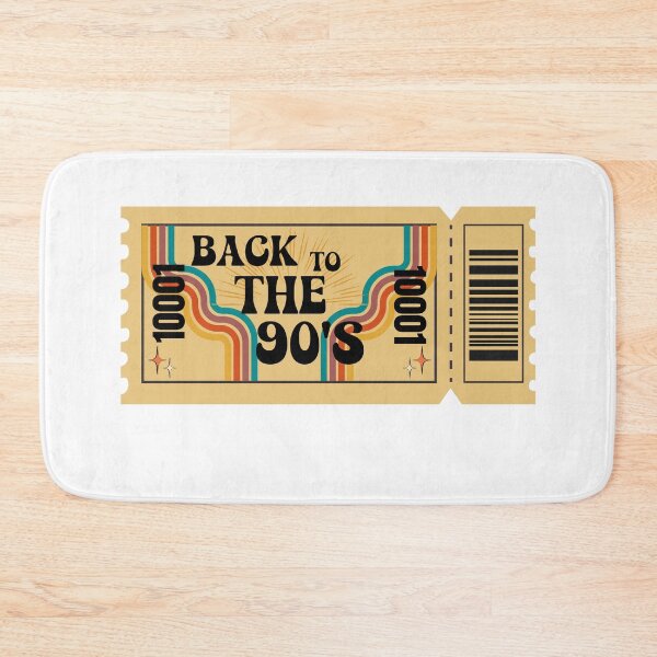 Item preview, RETRO BACK TO THE 90'S TICKET designed and sold by Tomci0.