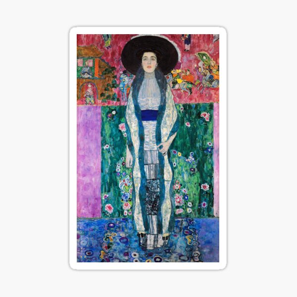 Aperçu de l'œuvre Adèle Bloch-Bauer II de Gustav Klimt créée et vendue par EmeraldeaArt.